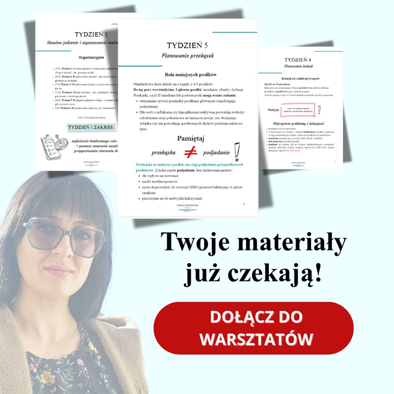 Warsztaty dietetyczne MOK BUkowno Sonia Zastawnik Diet&Fit