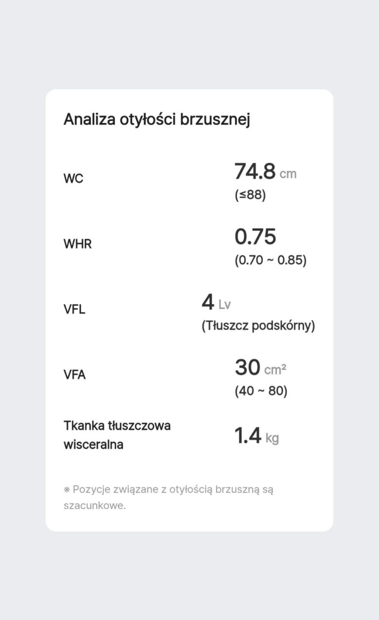pomiar składu ciała